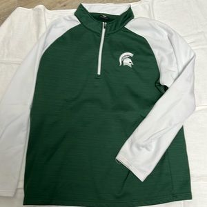 Men’s Michigan State 1/4 zip sweatshirt